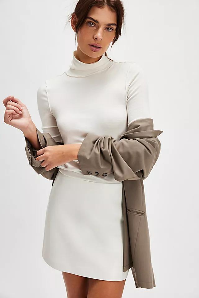 AGOLDE Agda Mini Skirt by A GO LD E | FREE PEOPLE