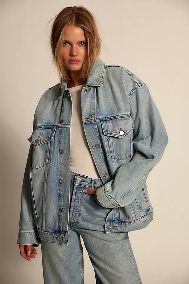 AGOLDE Evin Denim Jacket by A GO LD E | FREE PEOPLE
