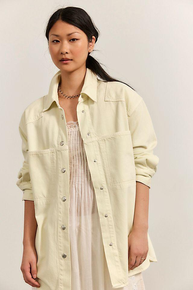 AGOLDE Laria Button Down Shirt by A GO LD E | FREE PEOPLE