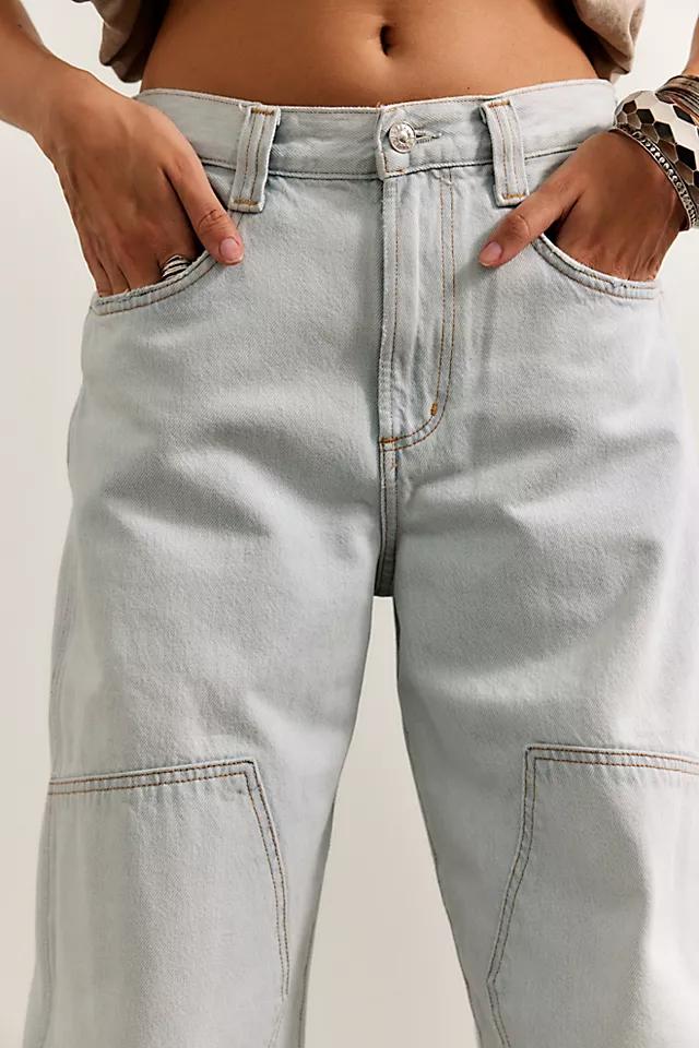 AGOLDE Laria Pieced Jeans by A GO LD E | FREE PEOPLE