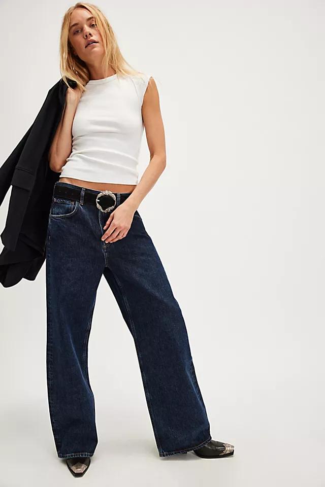 AGOLDE Low Curve Jeans by A GO LD E | FREE PEOPLE