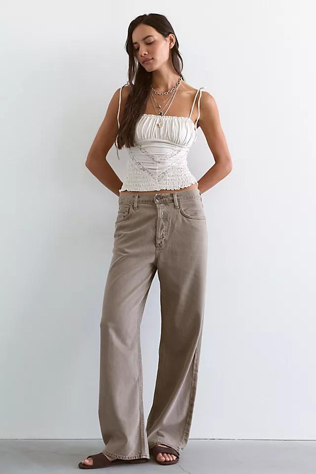 AGOLDE Low-Rise Baggy Jeans by A GO LD E | FREE PEOPLE