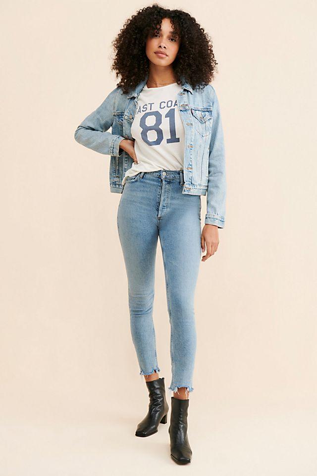 AGOLDE Nico High Rise Jeans by A GO LD E | FREE PEOPLE