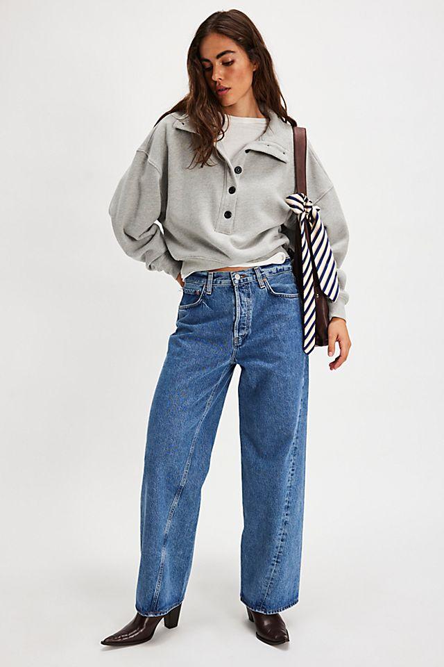 AGOLDE Twist Low-Slung Baggy Jeans by A GO LD E | FREE PEOPLE