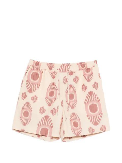 Volta patterned drawstring shorts by A KIND OF GUISE