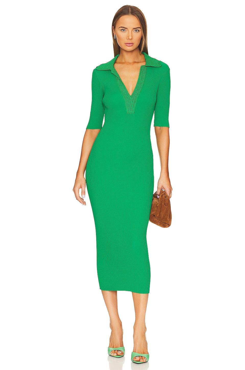 A.L.C. Adrian Dress in Green by A.L.C.