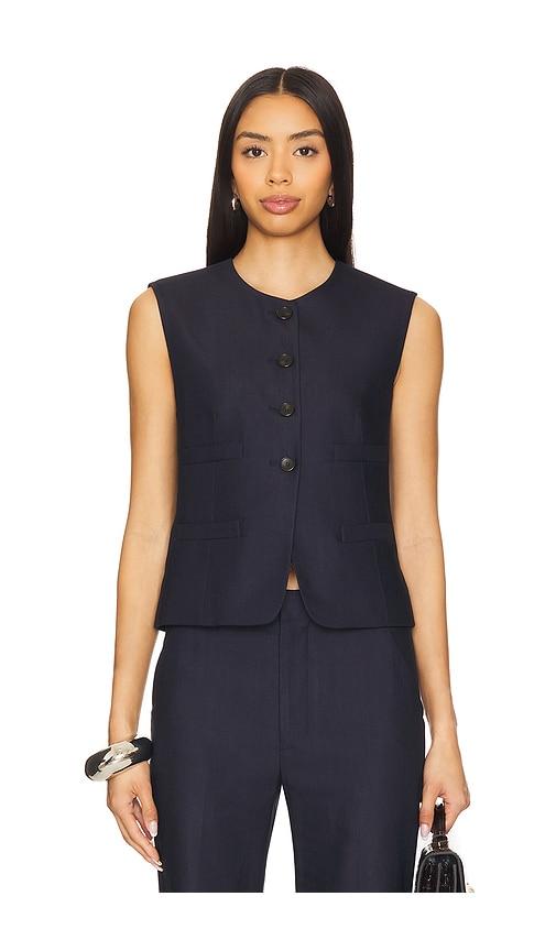 A.L.C. Georgie Vest in Navy by A.L.C.