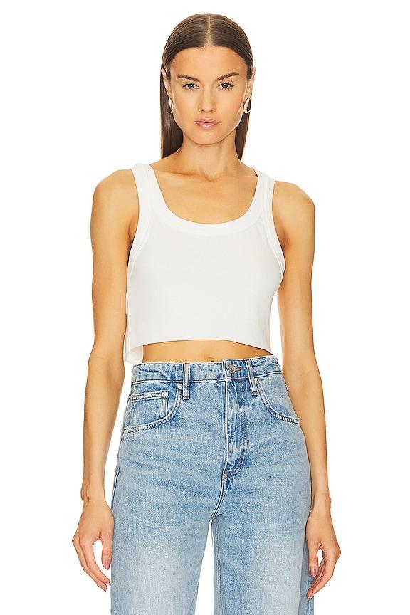 A.L.C. Halsey Tank in White by A.L.C.