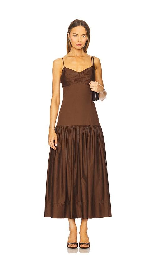 A.L.C. Harper Dress in Chocolate by A.L.C.