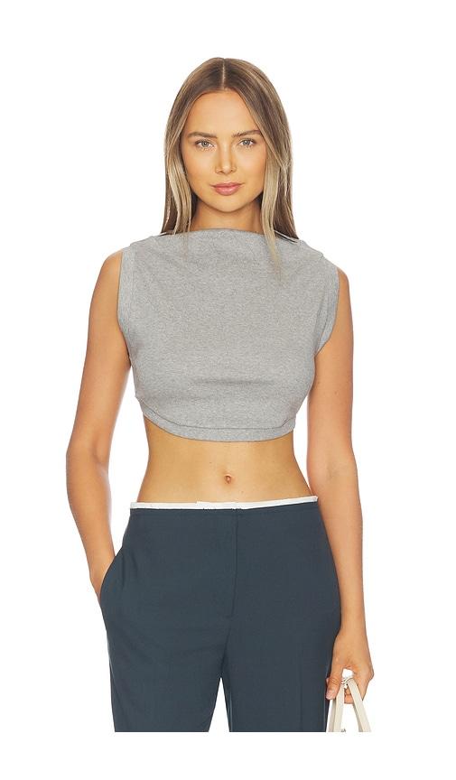 A.L.C. Mae Tank in Grey by A.L.C.