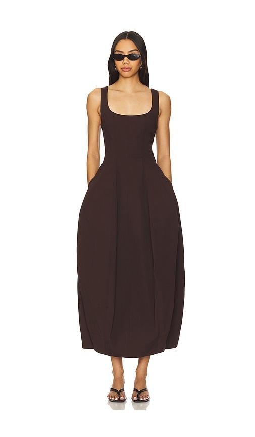 A.L.C. Veda Dress in Chocolate by A.L.C.