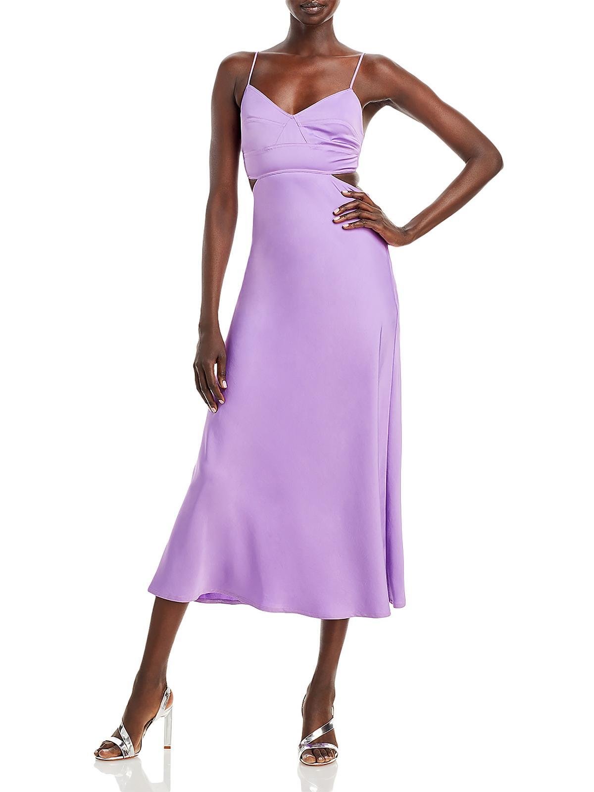Blakely Womens Open Back Long Cocktail and Party Dress by A.L.C.