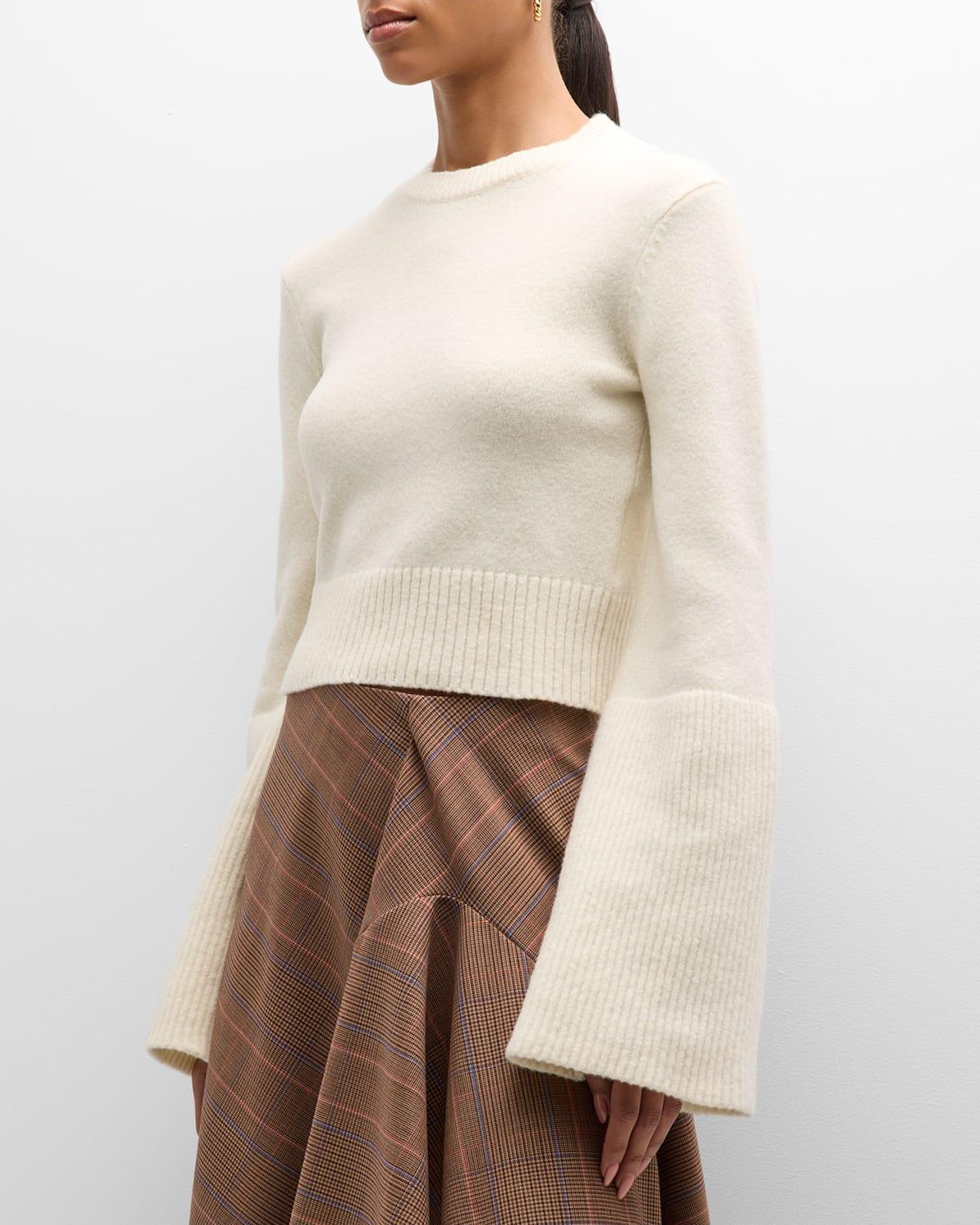 Clover Crewneck Wool-Blend Sweater by A.L.C.