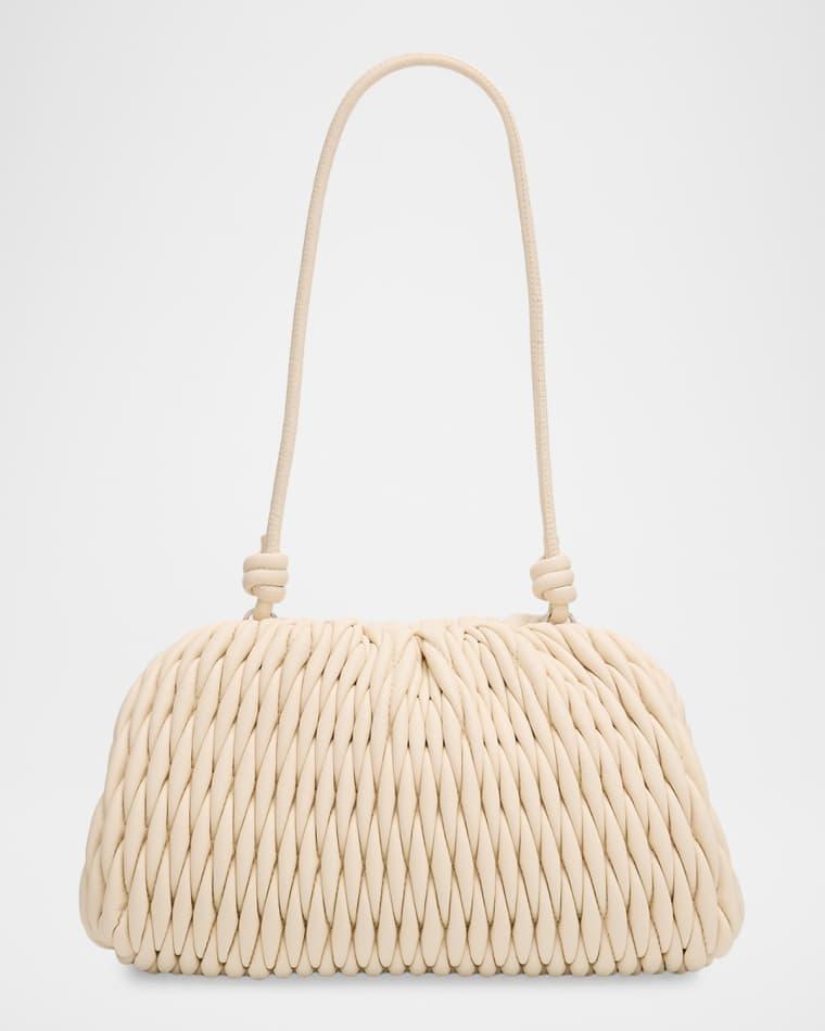 Elio Quilted Vegan Leather Clutch Bag by A.L.C.