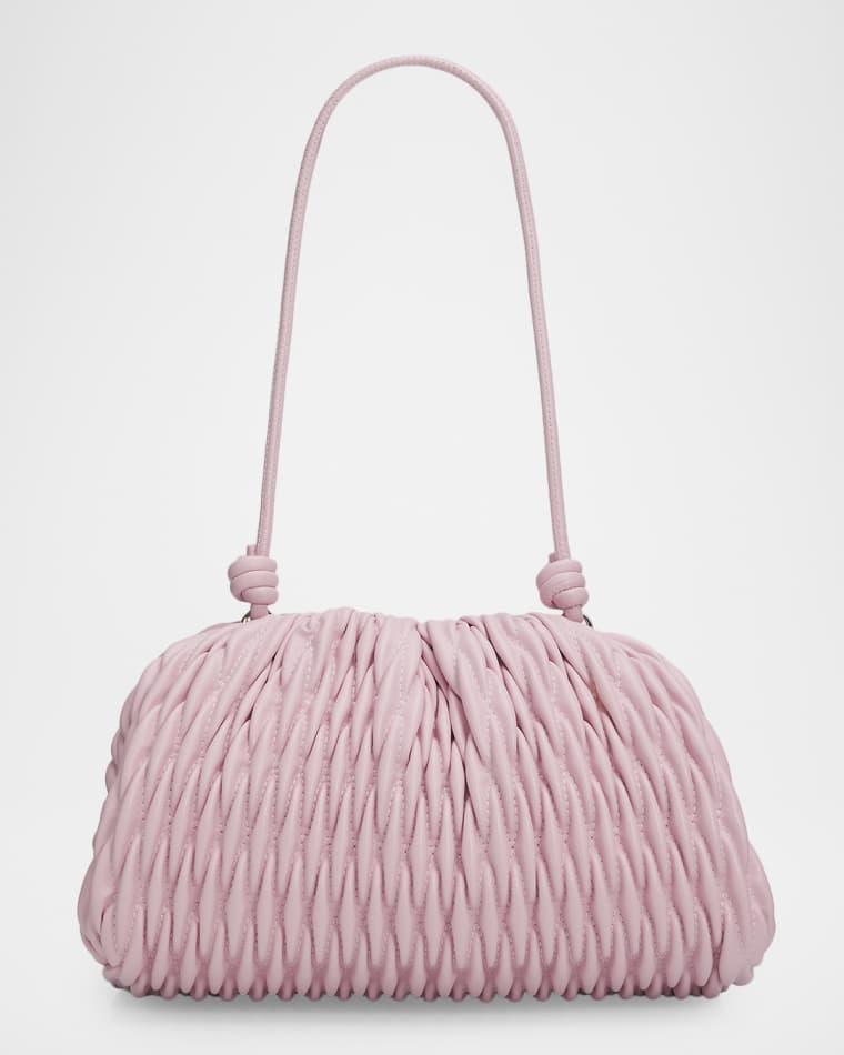 Elio Quilted Vegan Leather Clutch Bag by A.L.C.