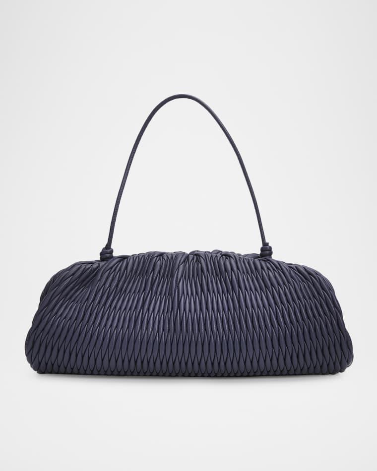 Faye Quilted Vegan Leather Clutch Bag by A.L.C.
