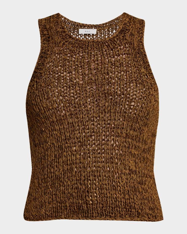 Nelly Open Knit Tank Top by A.L.C.
