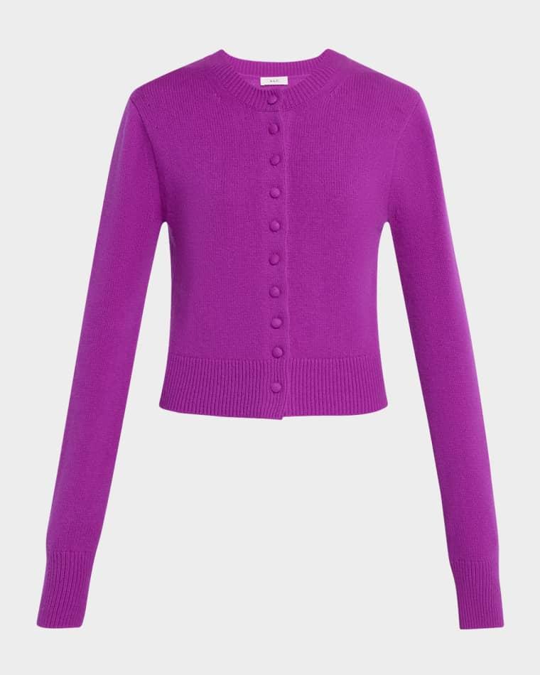 Skyler Cropped Cashmere Cardigan by A.L.C.