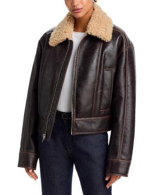 Stevie Faux Leather Jacket by A.L.C.