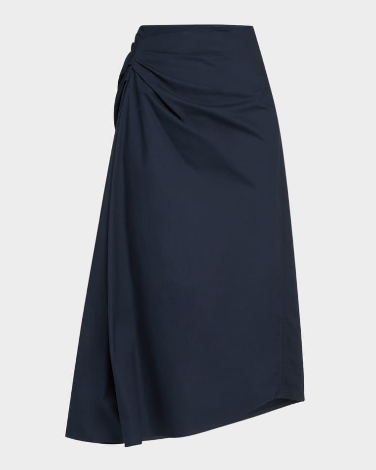 Tessa Ruched Midi Skirt by A.L.C.