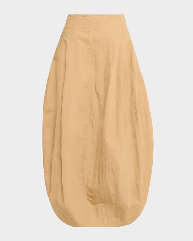 Veda Stretch Cotton Midi Skirt by A.L.C.