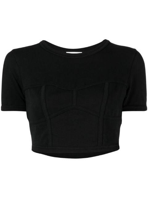 Wren round-neck cropped T-shirt by A.L.C.