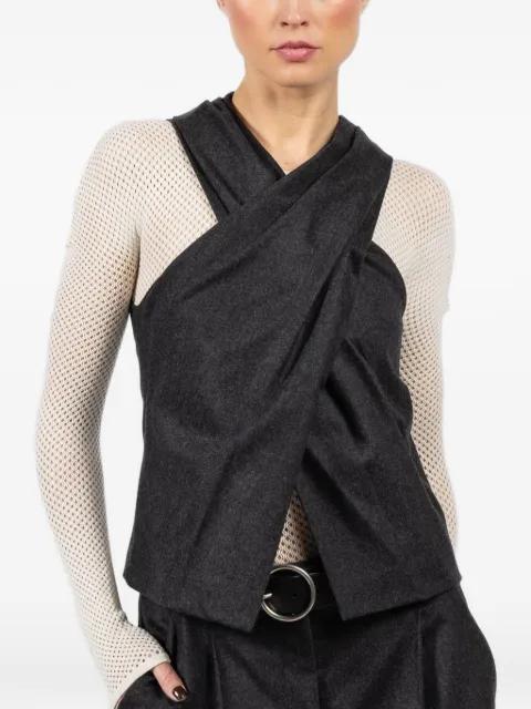 crossover sleeveless top by A.L.C.