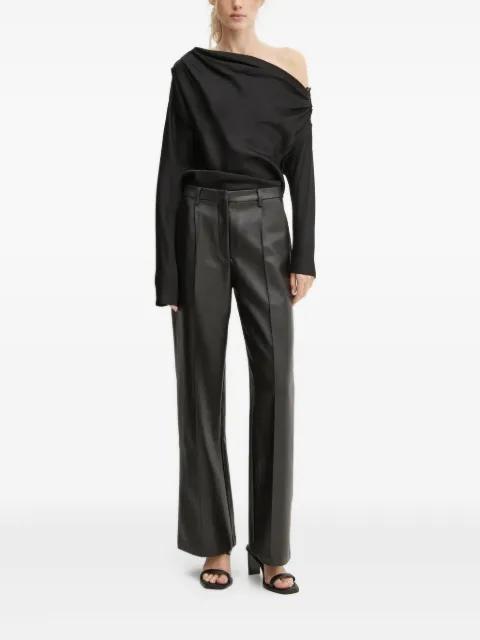 draped one-shoulder top by A.L.C.