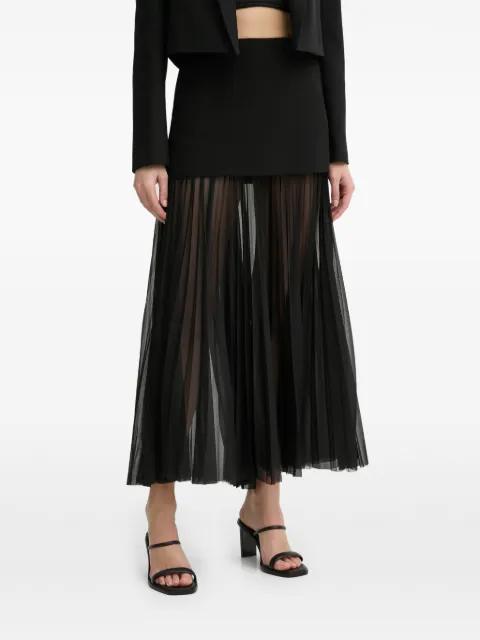 pleated midi skirt by A.L.C.