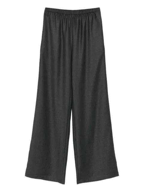 elastic-waist wool trousers by A.M.G.