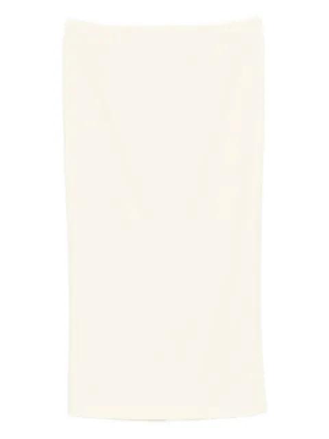 slim midi skirt by A.M.G.