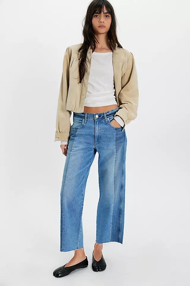 AMO Billie Pieced Jeans by A MO | FREE PEOPLE