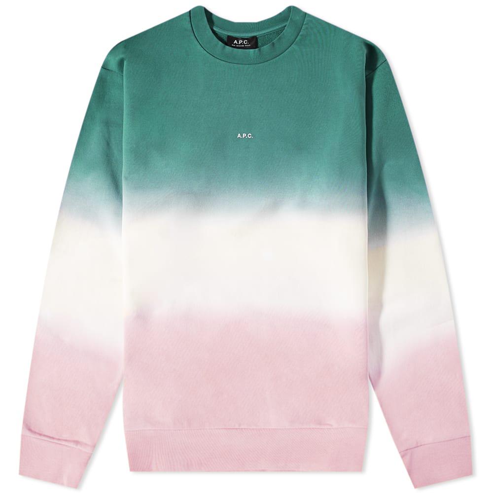 A.P.C. Chris Dip Dye Crew Sweat by A.P.C.
