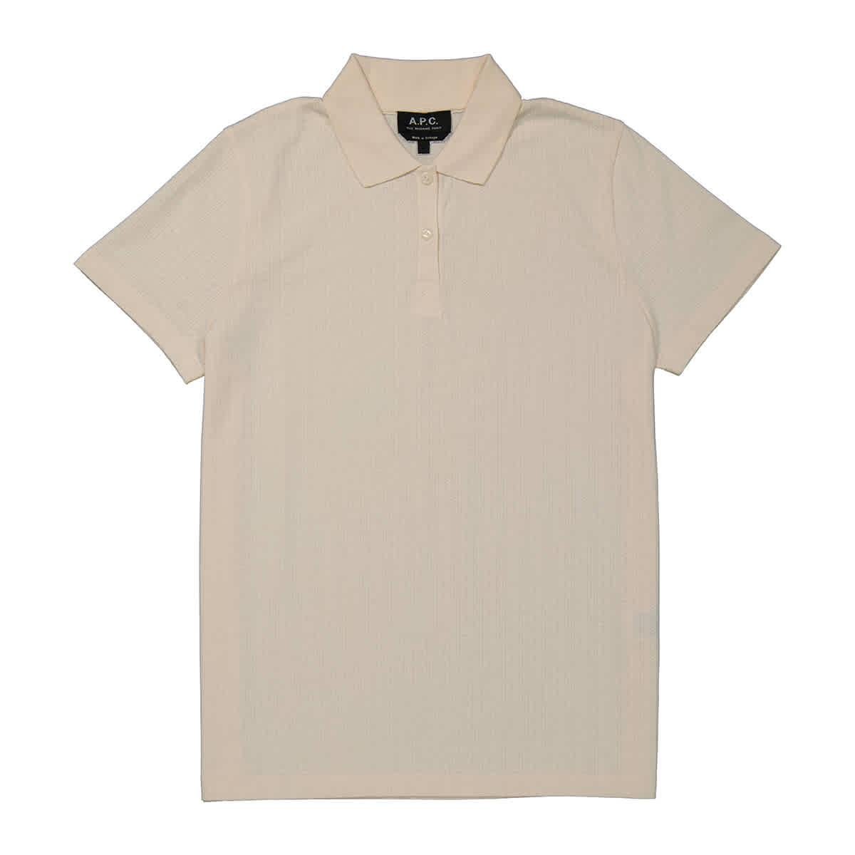 A.P.C. Ladies Off White Margery Polo Shirt by A.P.C.