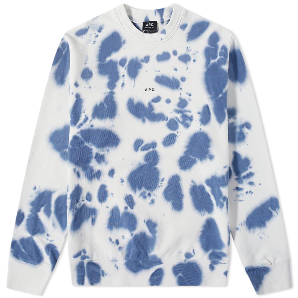 A.P.C. Olivier Tie Dye Crew Sweat by A.P.C.