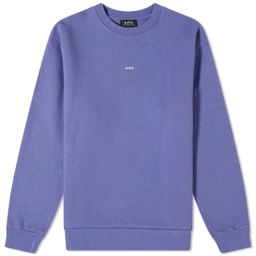 A.P.C. Steve Central Logo Crew Sweat by A.P.C.