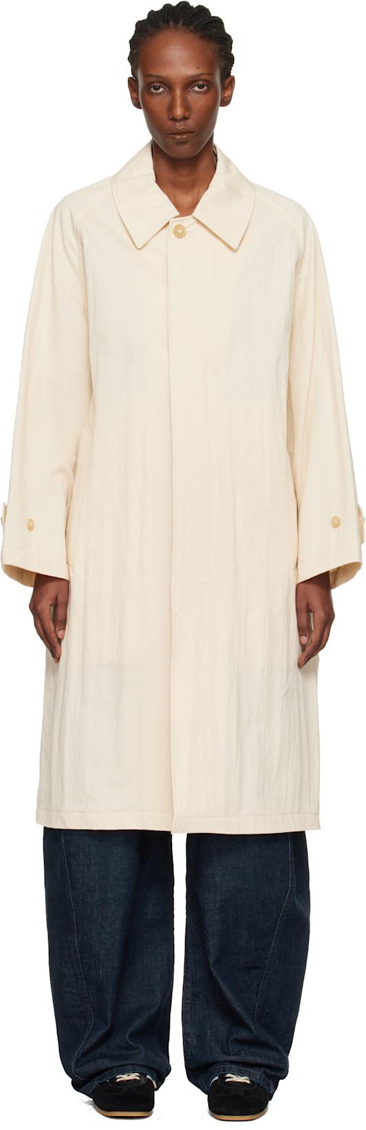 Beige Amy Mac Trench Coat by A.P.C.
