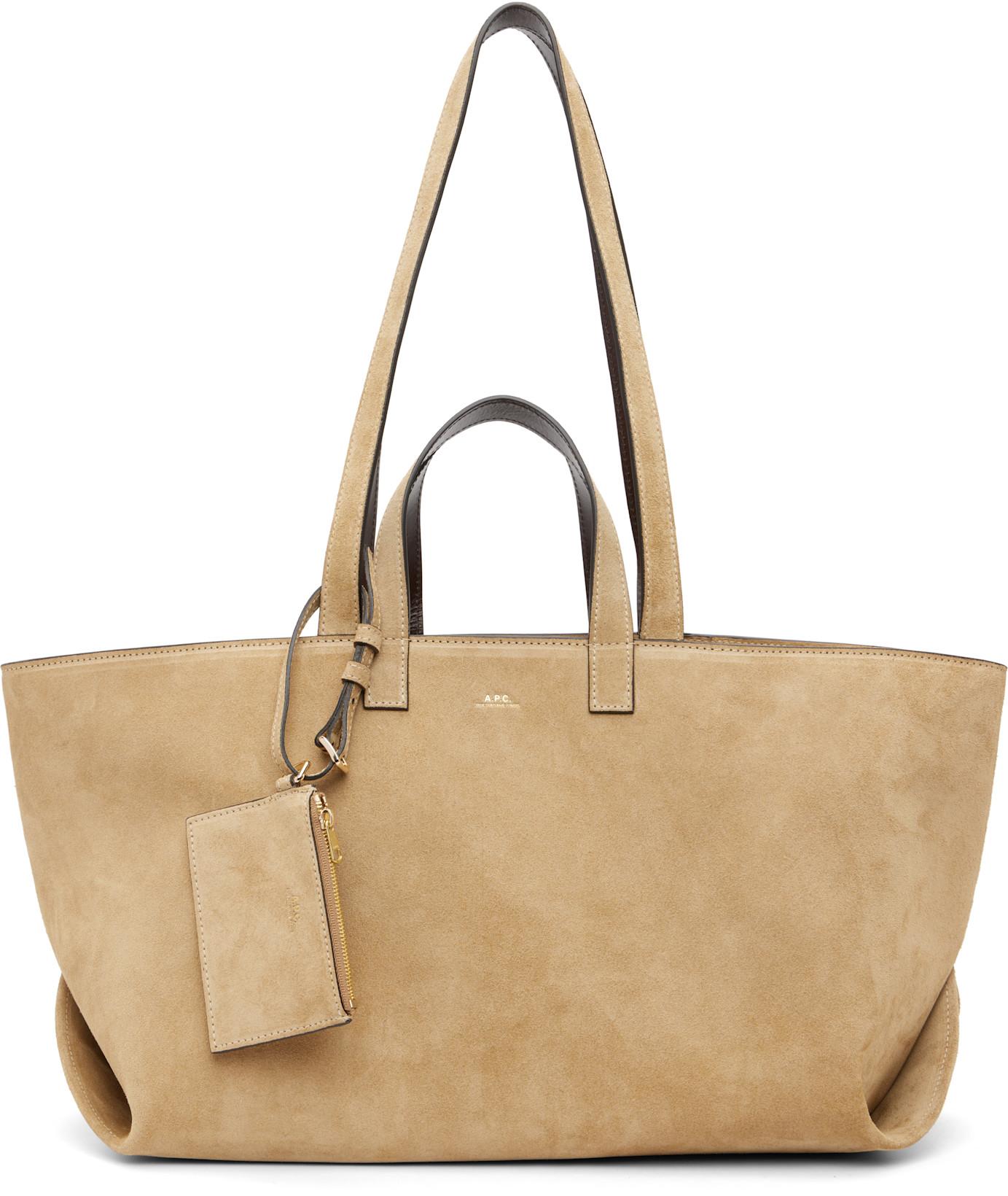 Beige 'Le Drummer' Tote by A.P.C.