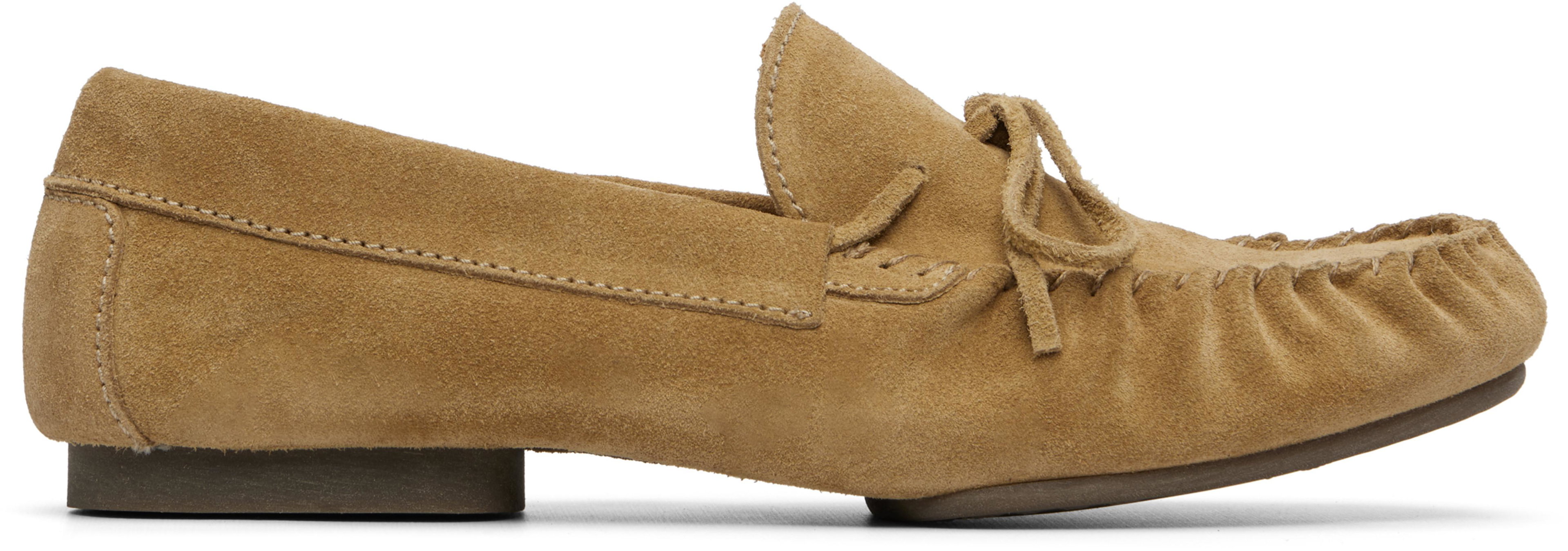Beige 'Les Souples' Loafers by A.P.C.