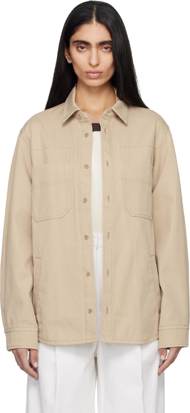 Beige Noah Jacket by A.P.C.