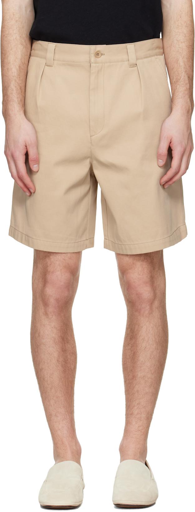 Beige Otis Bermuda Shorts by A.P.C.
