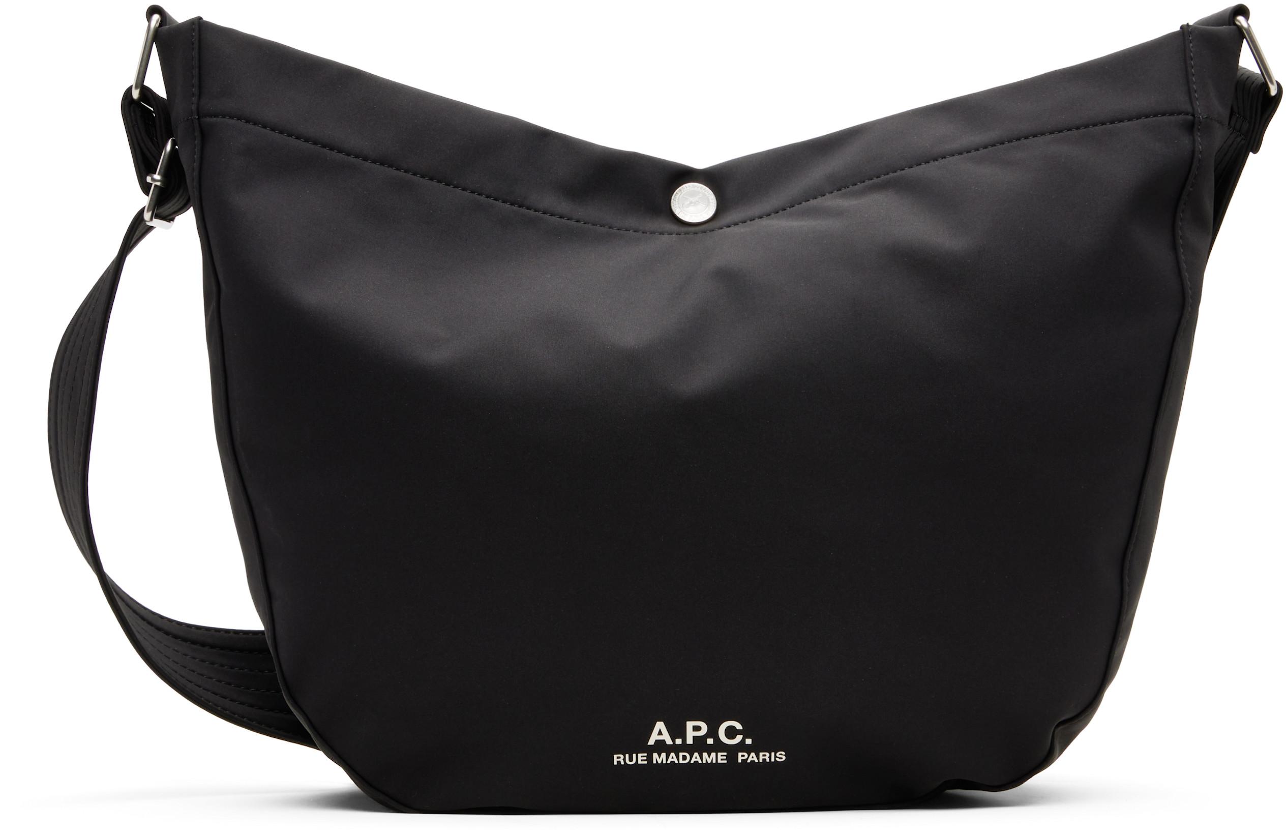Black Journal Satchel by A.P.C.