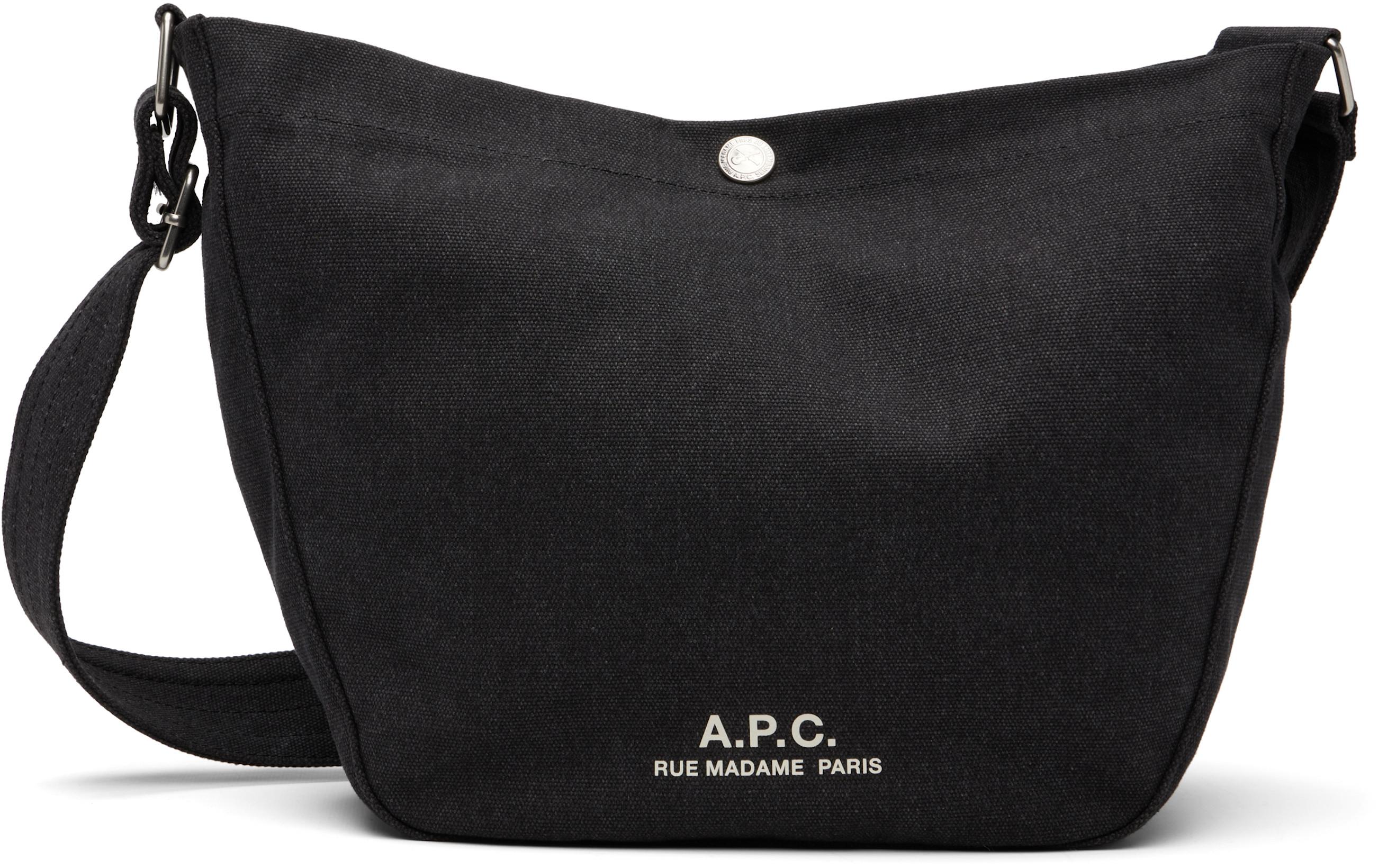 Black Journal Satchel by A.P.C.