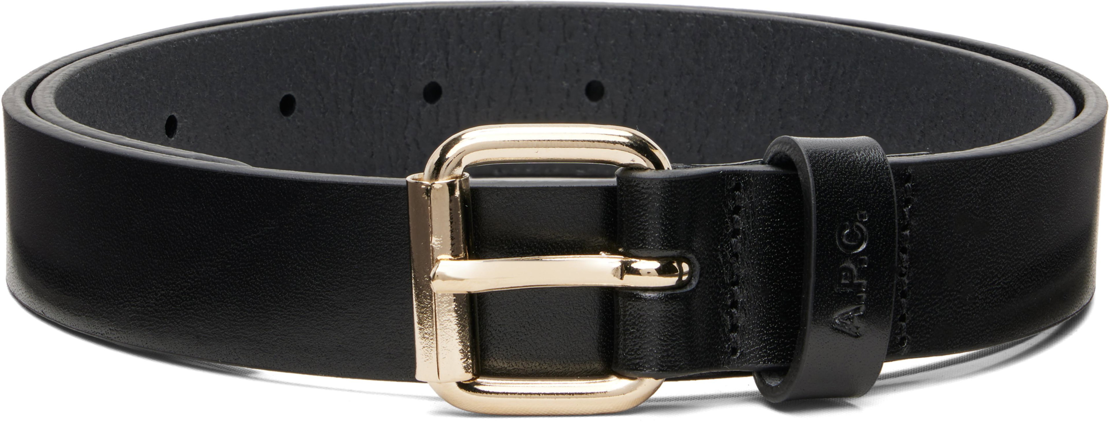 Black 'La Ceinture' Belt by A.P.C.