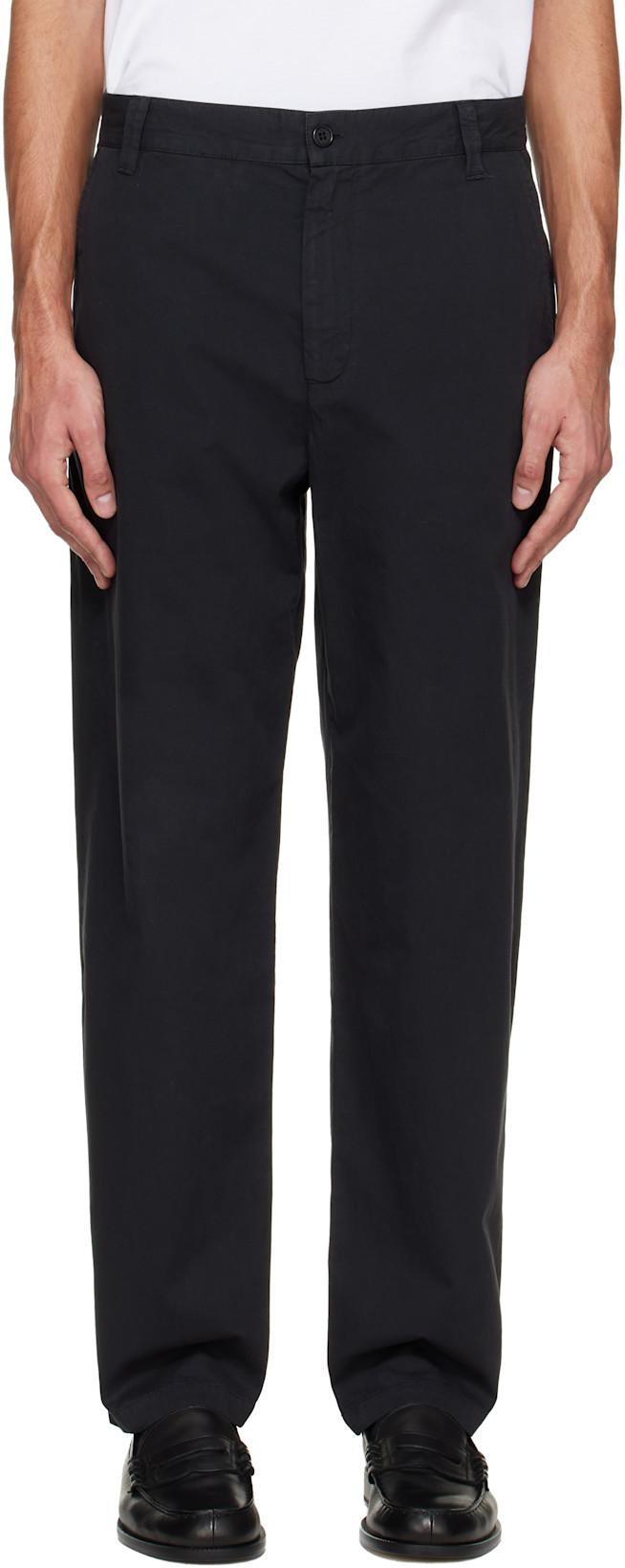 Black Lawrence Chino Trousers by A.P.C.