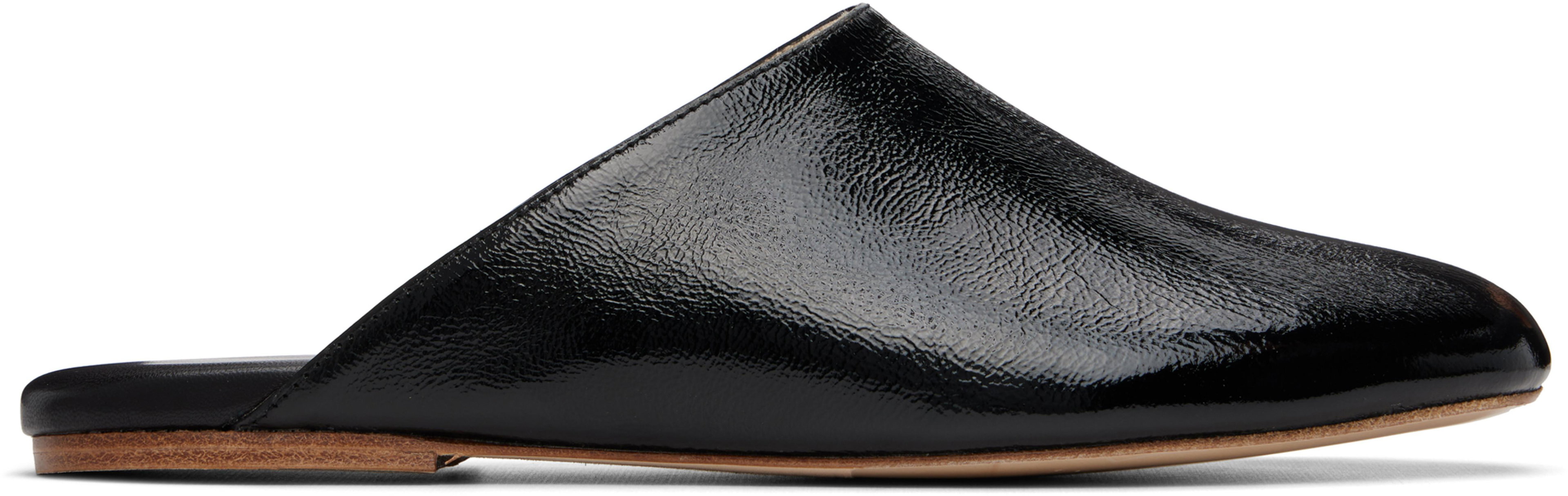 Black 'Les Mules' Slip-on Loafers by A.P.C.