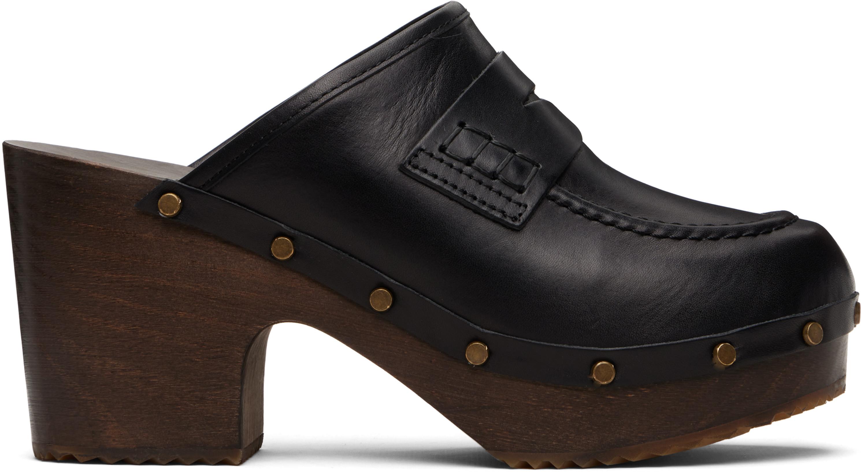 Black 'Les Sabots' Heels by A.P.C.