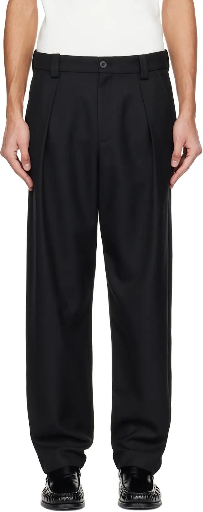 Black Renato Trousers by A.P.C.