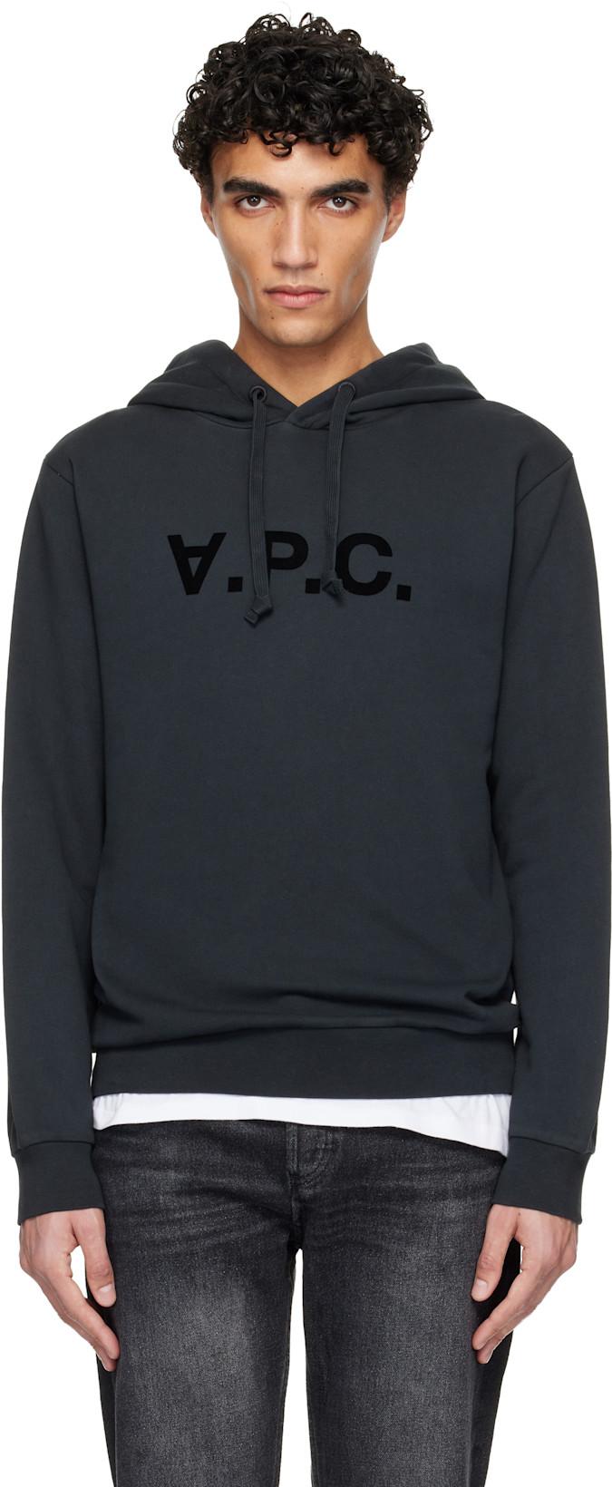 Black Standard Grand 'VPC' Hoodie by A.P.C.