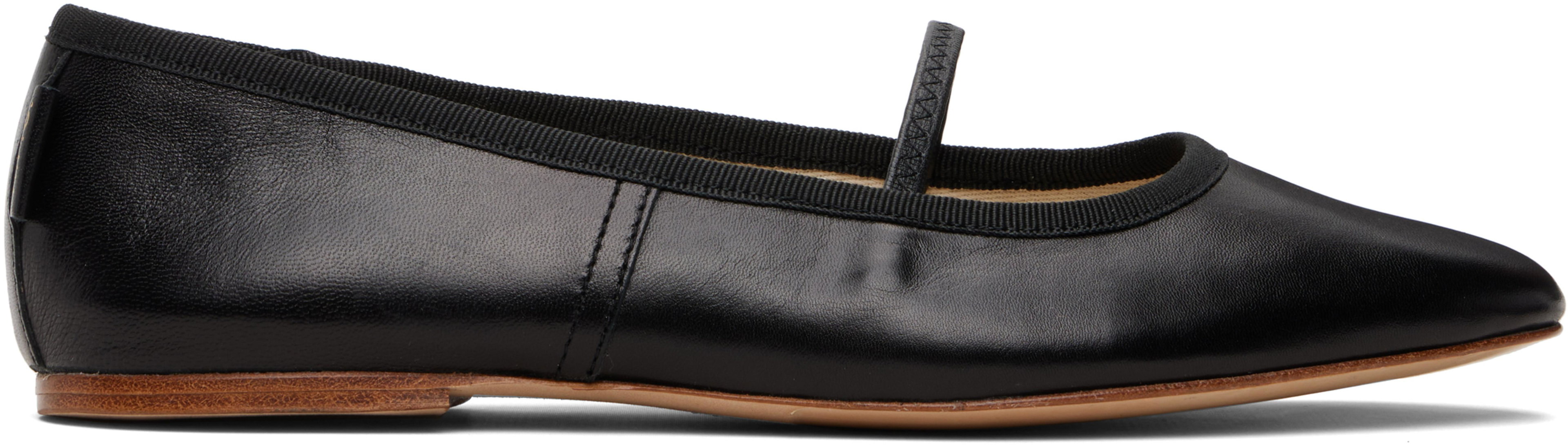 Black Swan Ballerina Flats by A.P.C.